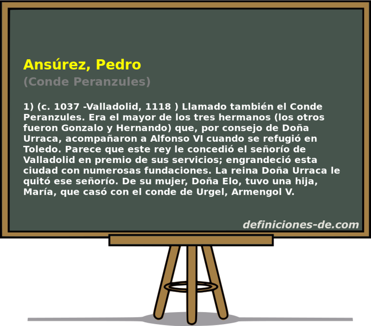 Ansrez, Pedro (Conde Peranzules)