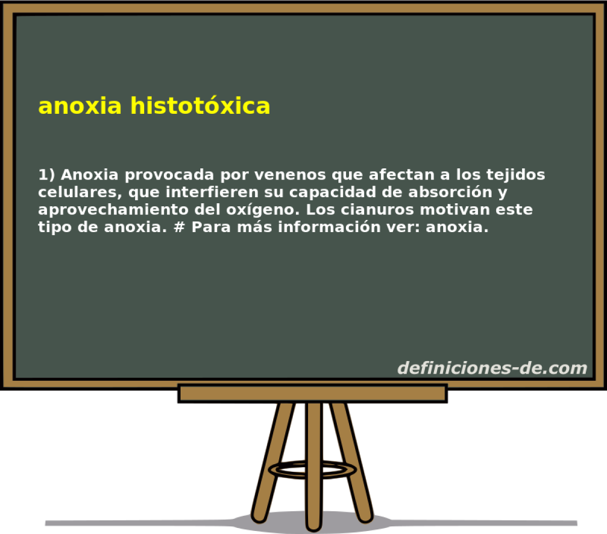 anoxia histotxica 