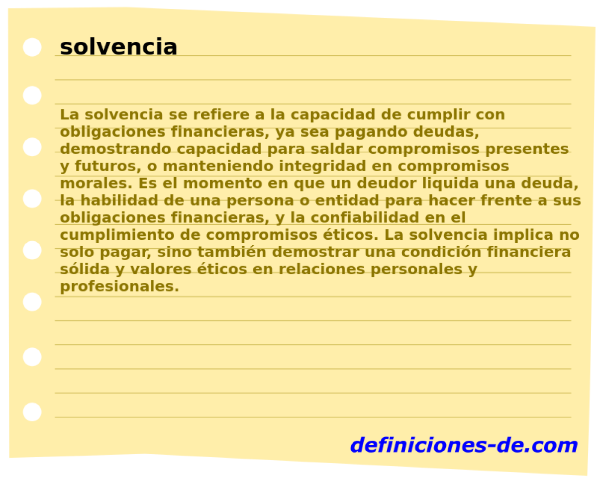 solvencia 