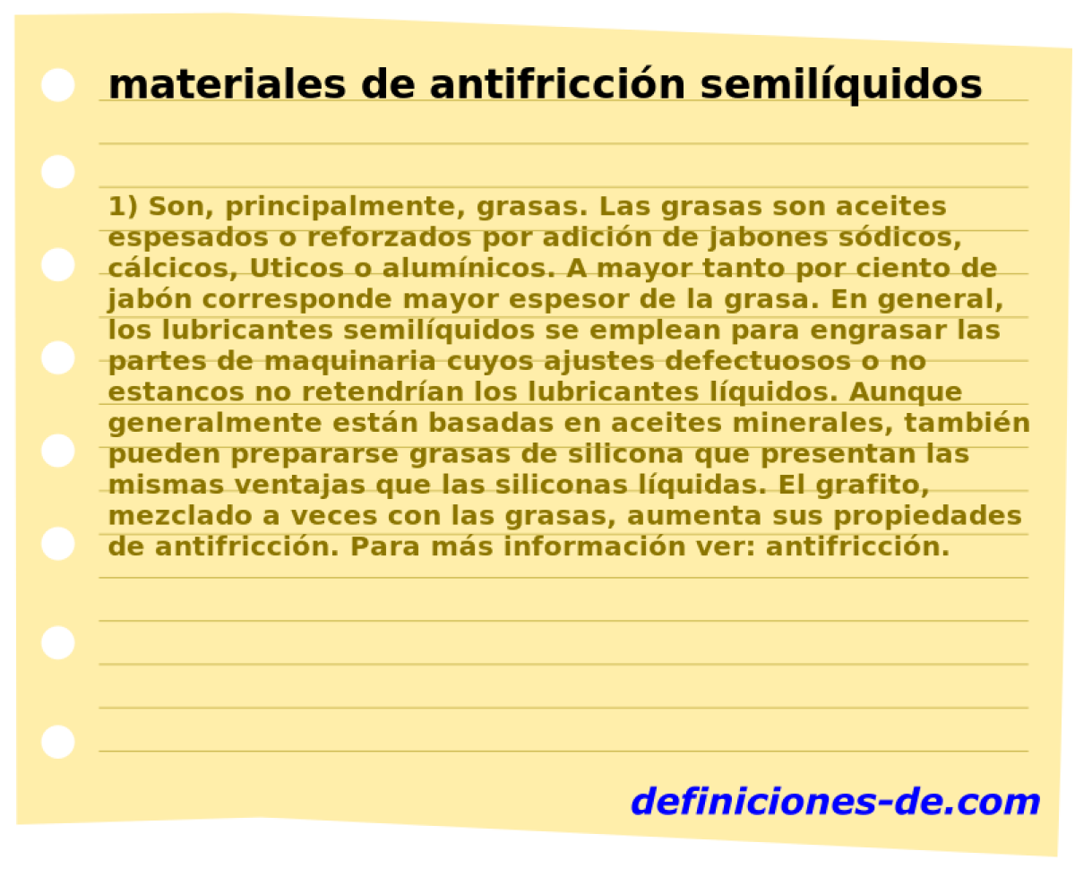 materiales de antifriccin semilquidos 
