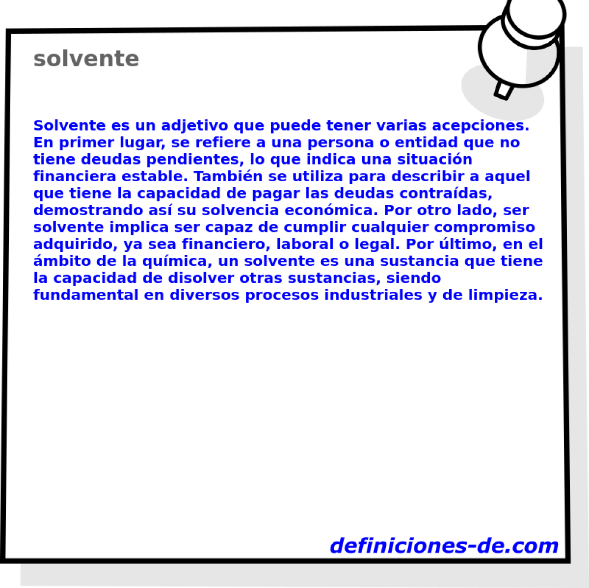 solvente 