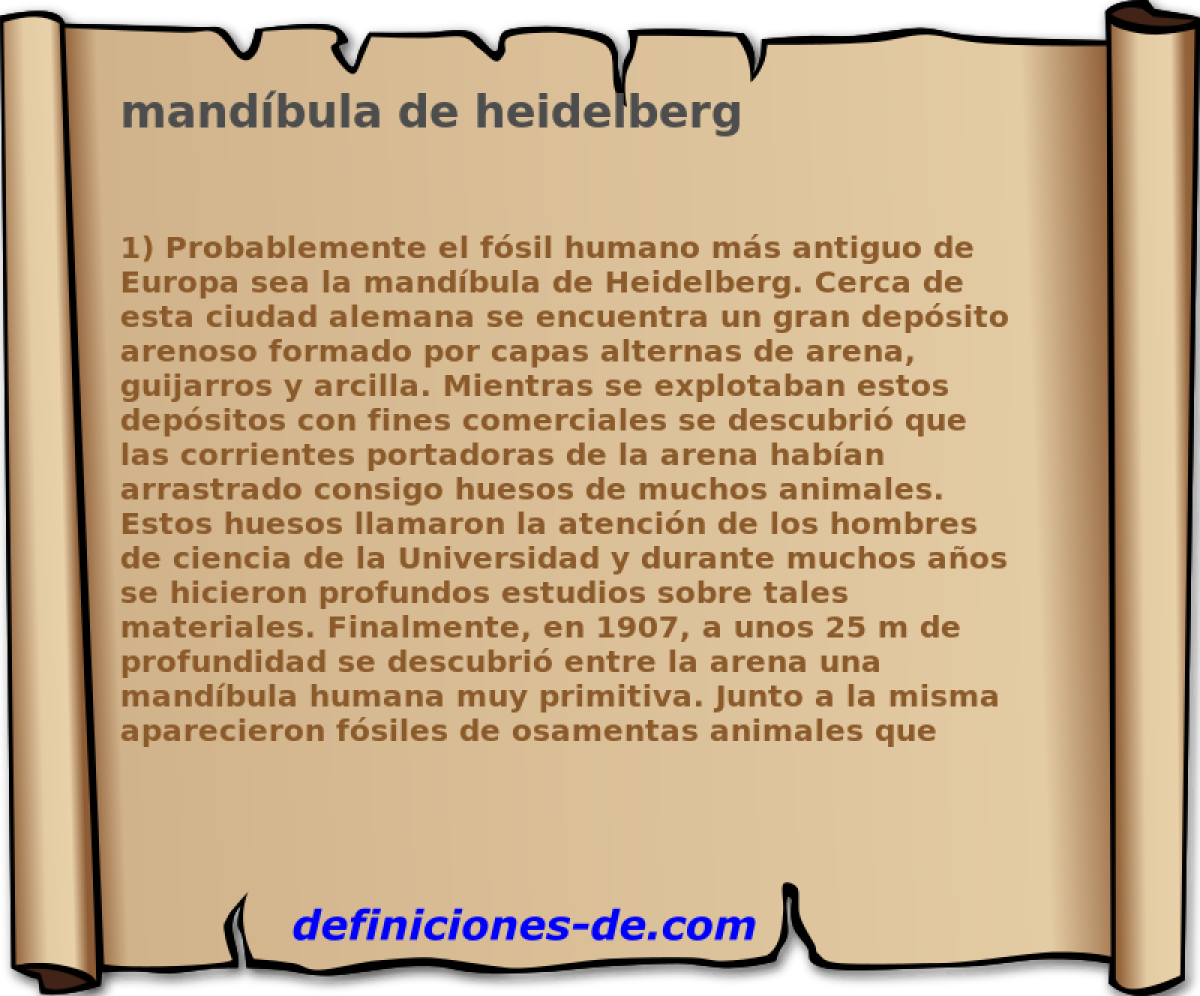 mandbula de heidelberg 