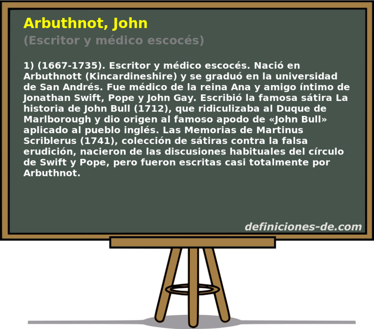 Arbuthnot, John (Escritor y mdico escocs)