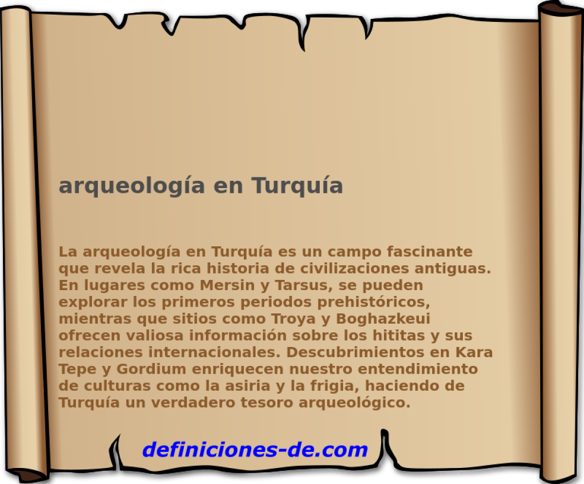 arqueología en Turquía 