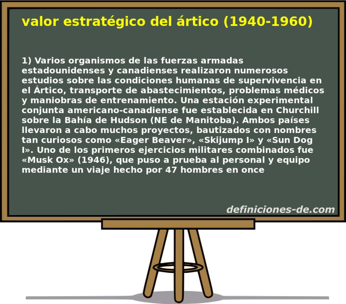 valor estratgico del rtico (1940-1960) 