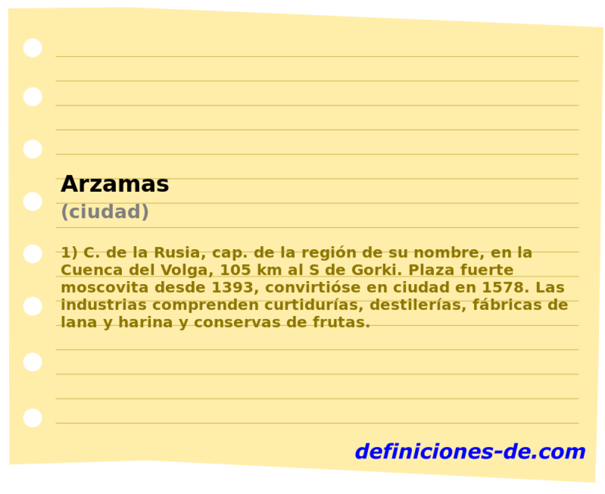 Arzamas (ciudad)