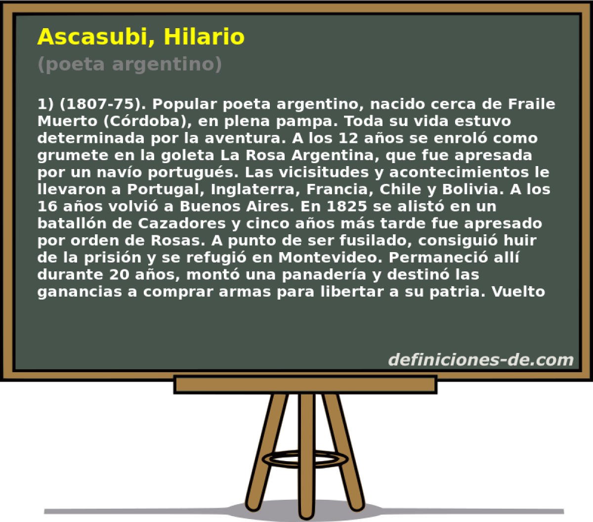 Ascasubi, Hilario (poeta argentino)
