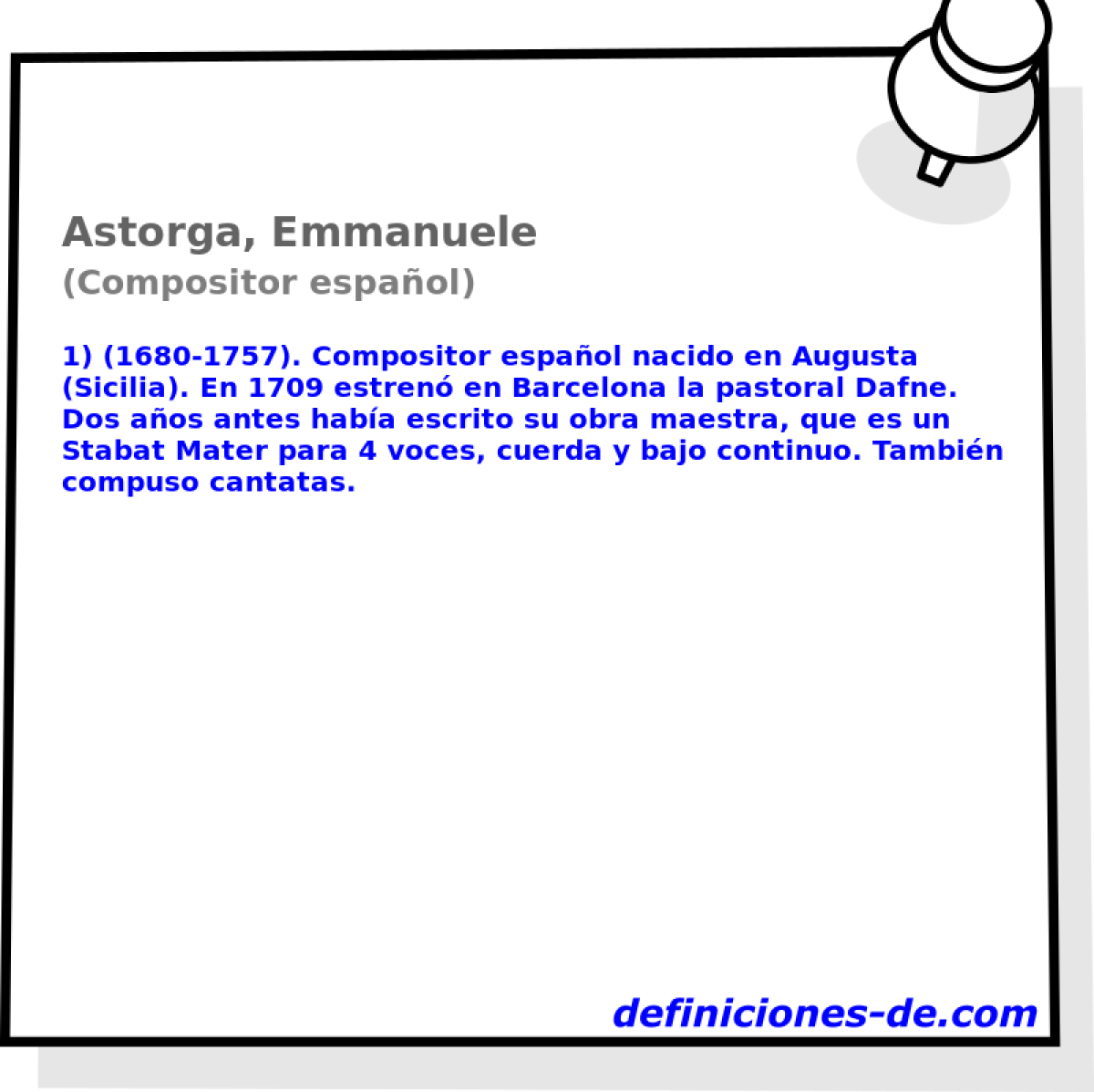 Astorga, Emmanuele (Compositor espaol)