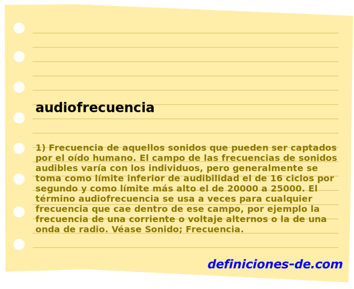 audiofrecuencia 