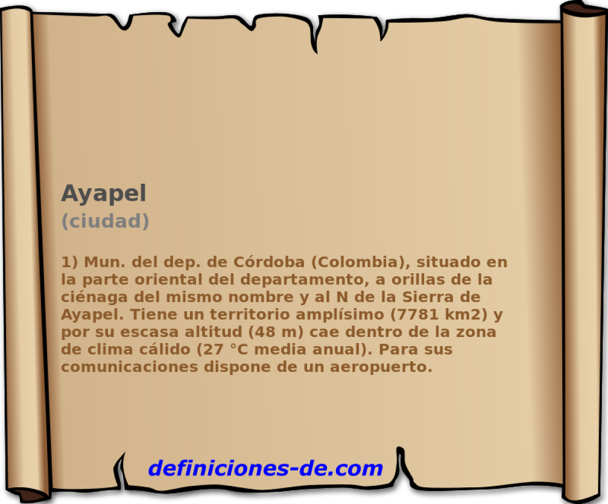 Ayapel (ciudad)