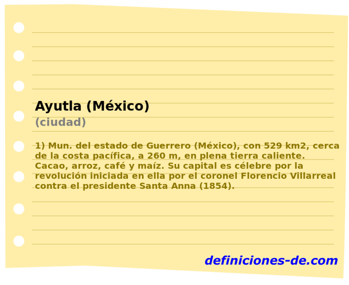 Ayutla (Mxico) (ciudad)