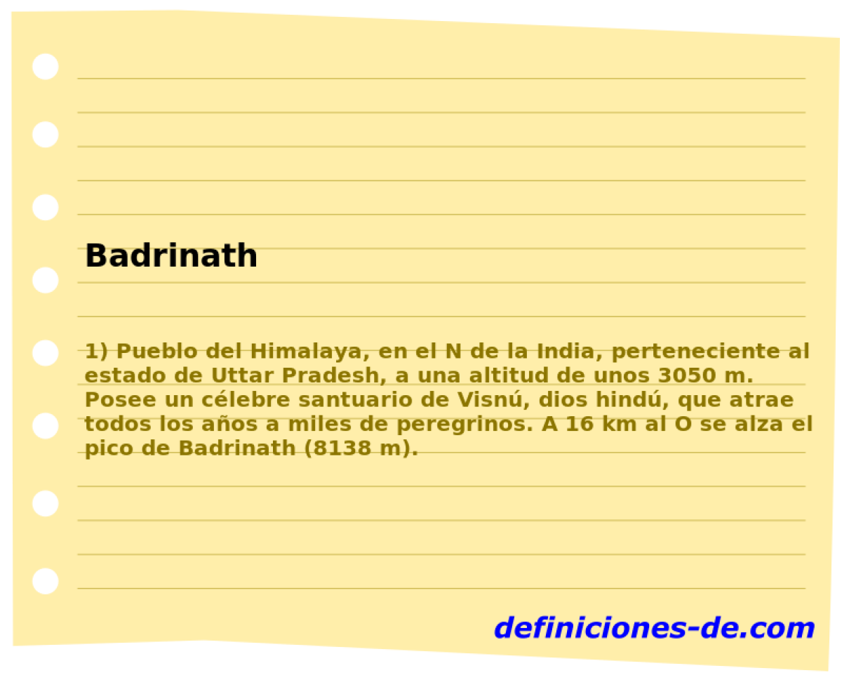 Badrinath 