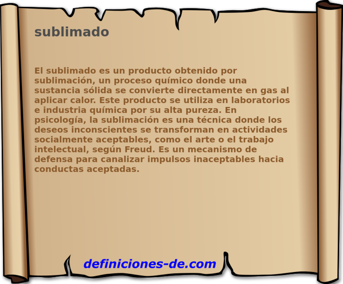 sublimado 