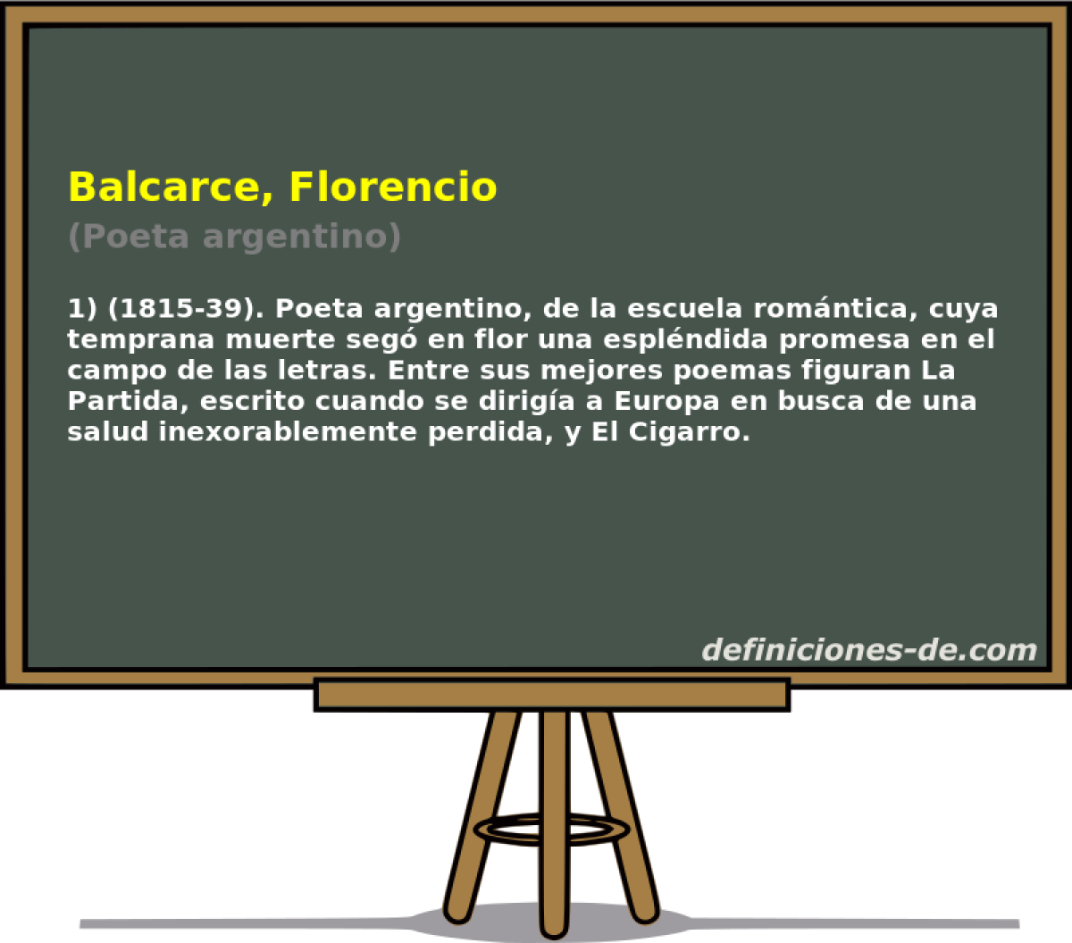 Balcarce, Florencio (Poeta argentino)