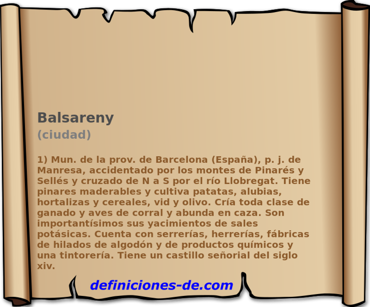 Balsareny (ciudad)