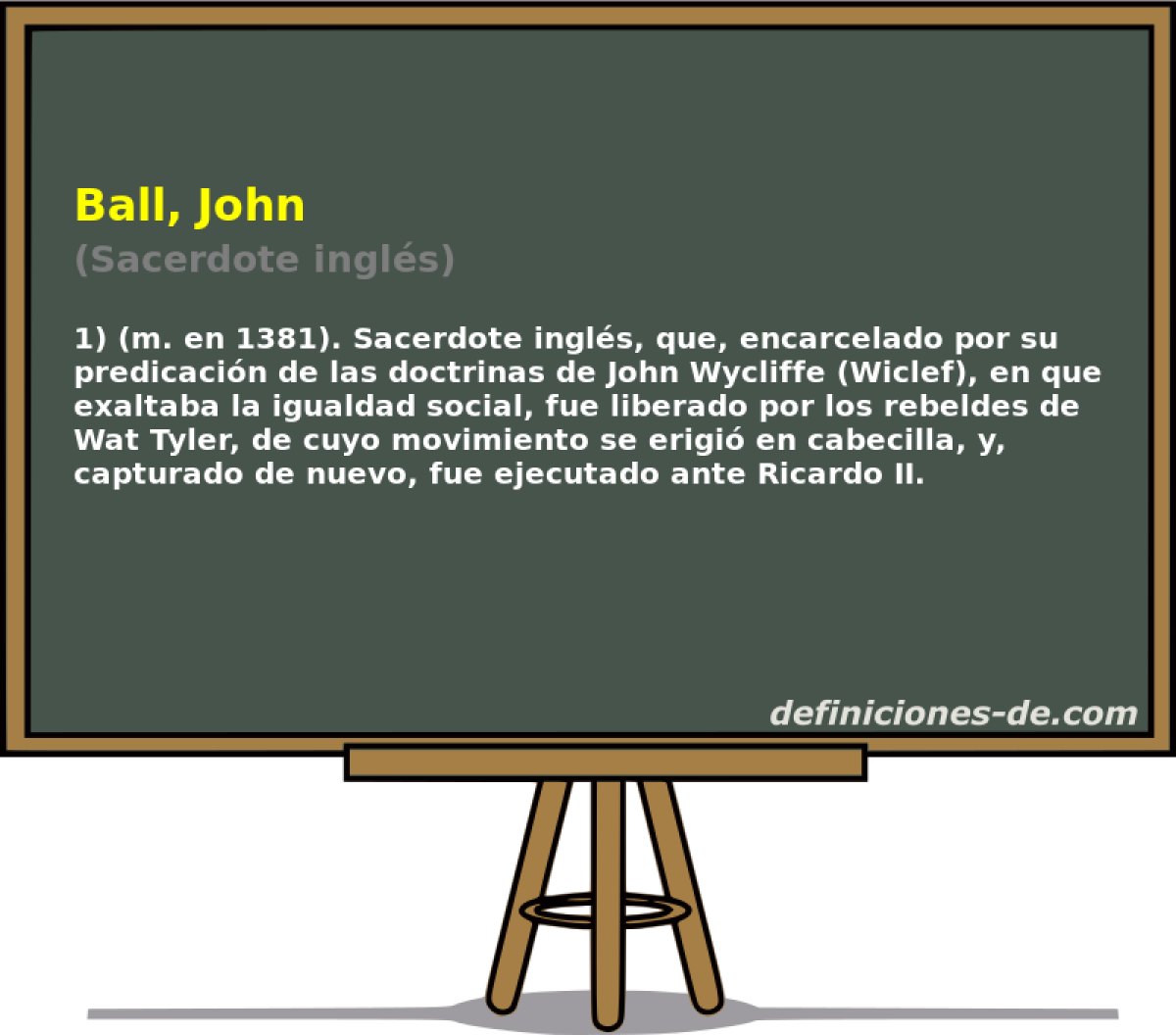 Ball, John (Sacerdote ingls)