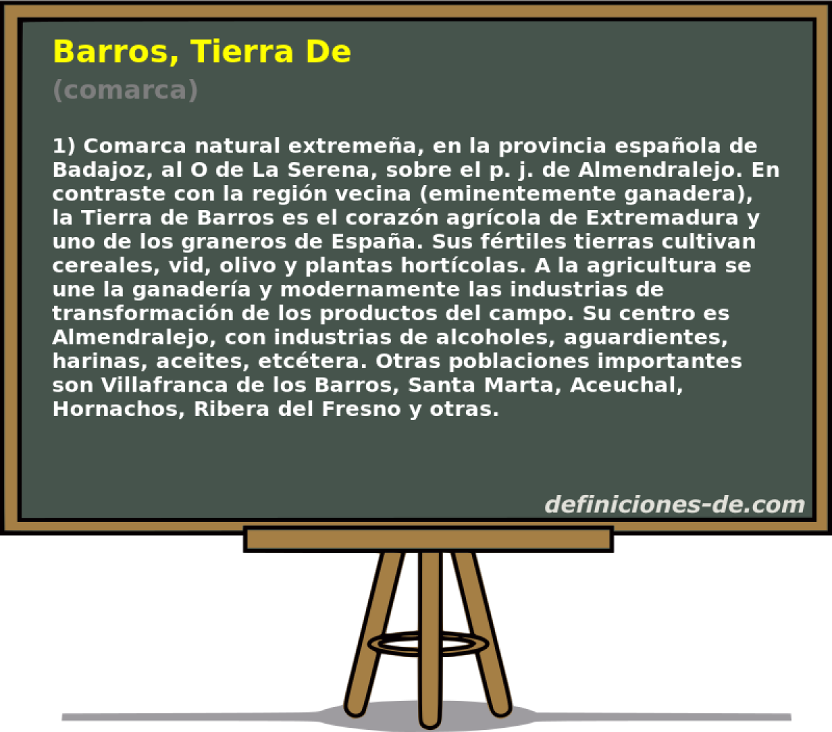 Barros, Tierra De (comarca)