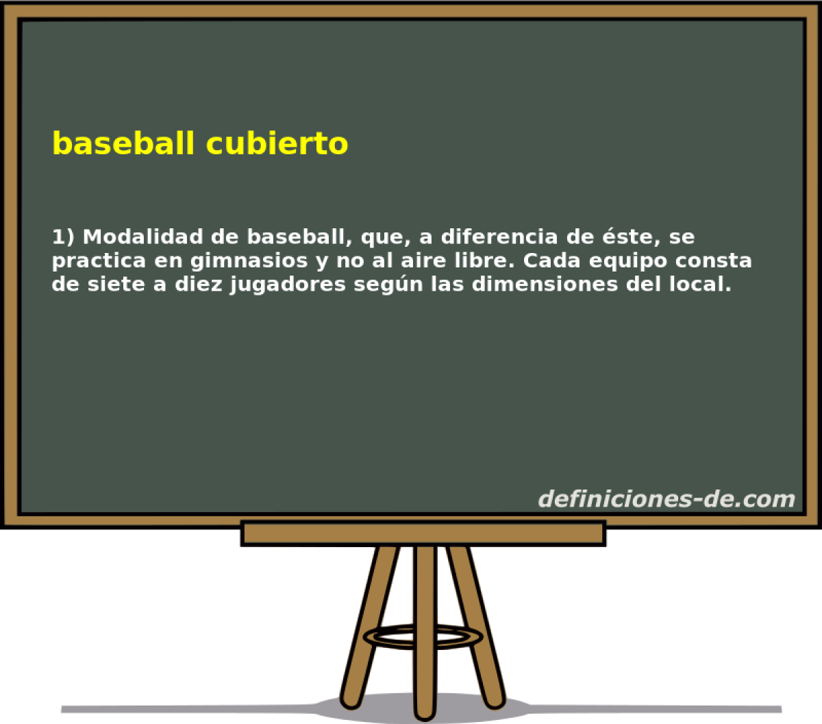 baseball cubierto 