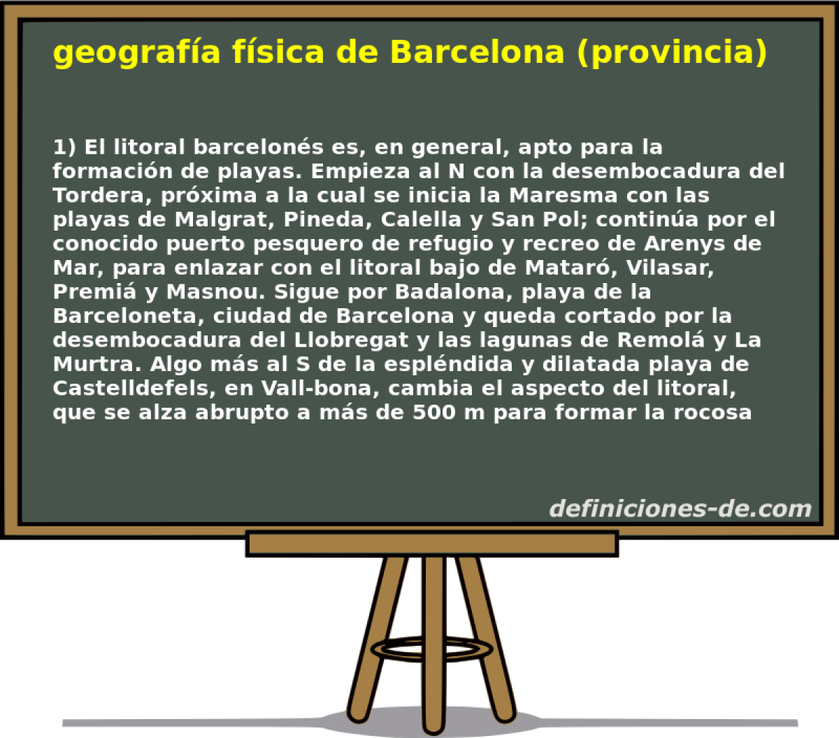 geografa fsica de Barcelona (provincia) 