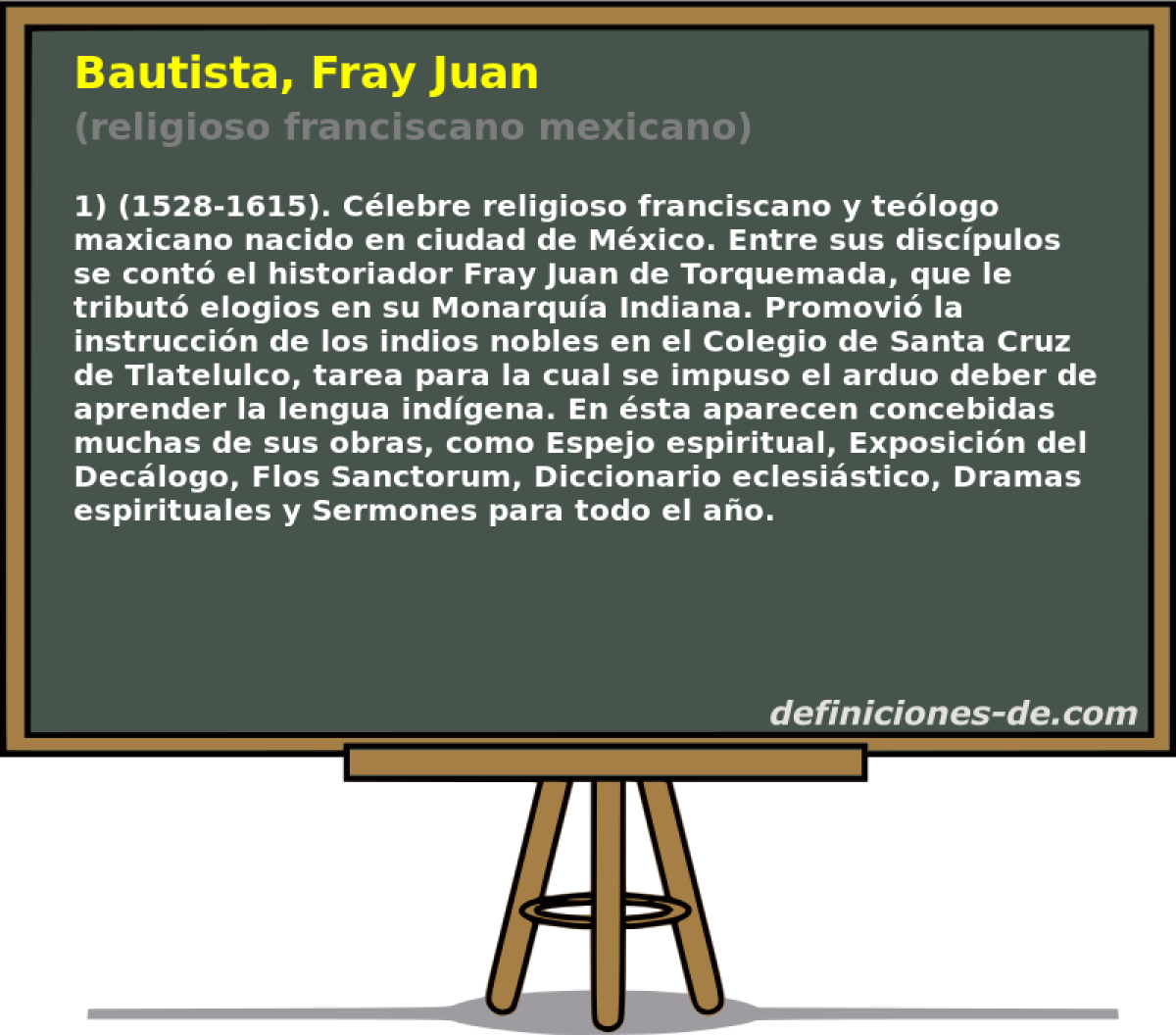 Bautista, Fray Juan (religioso franciscano mexicano)