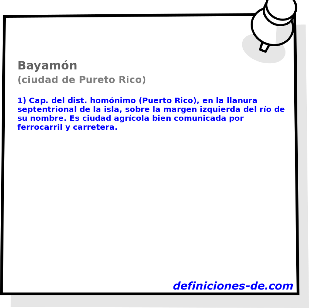 Bayamn (ciudad de Pureto Rico)
