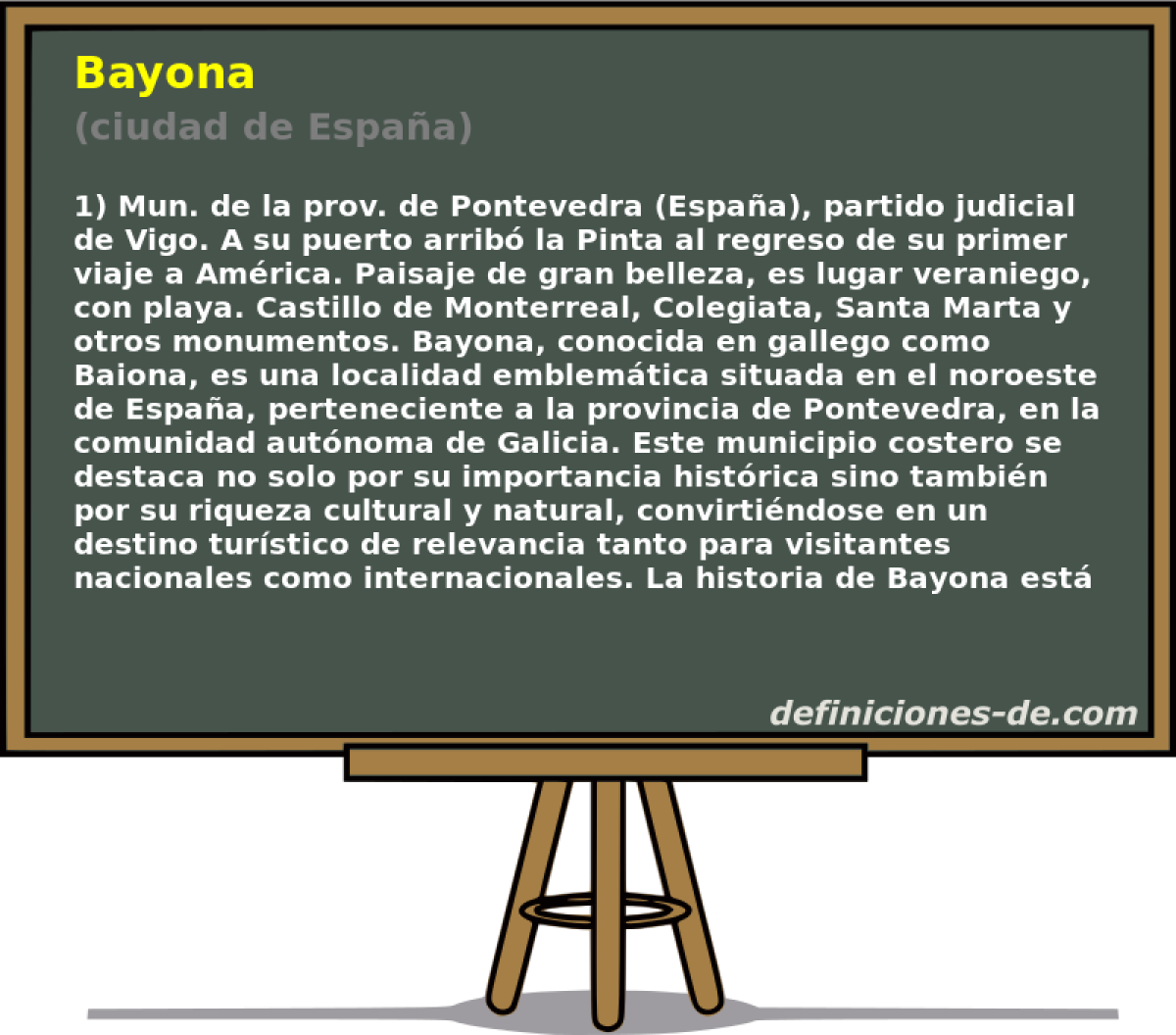 Bayona (ciudad de Espaa)
