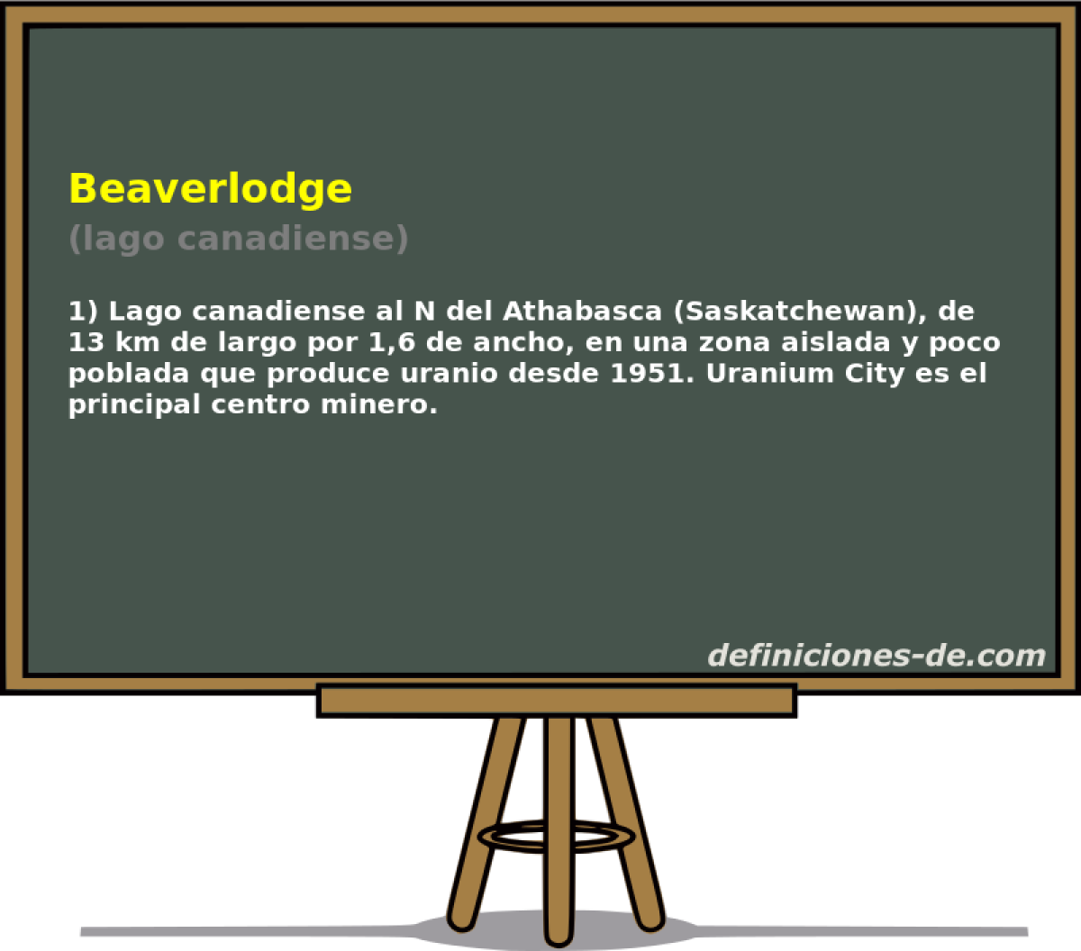 Beaverlodge (lago canadiense)