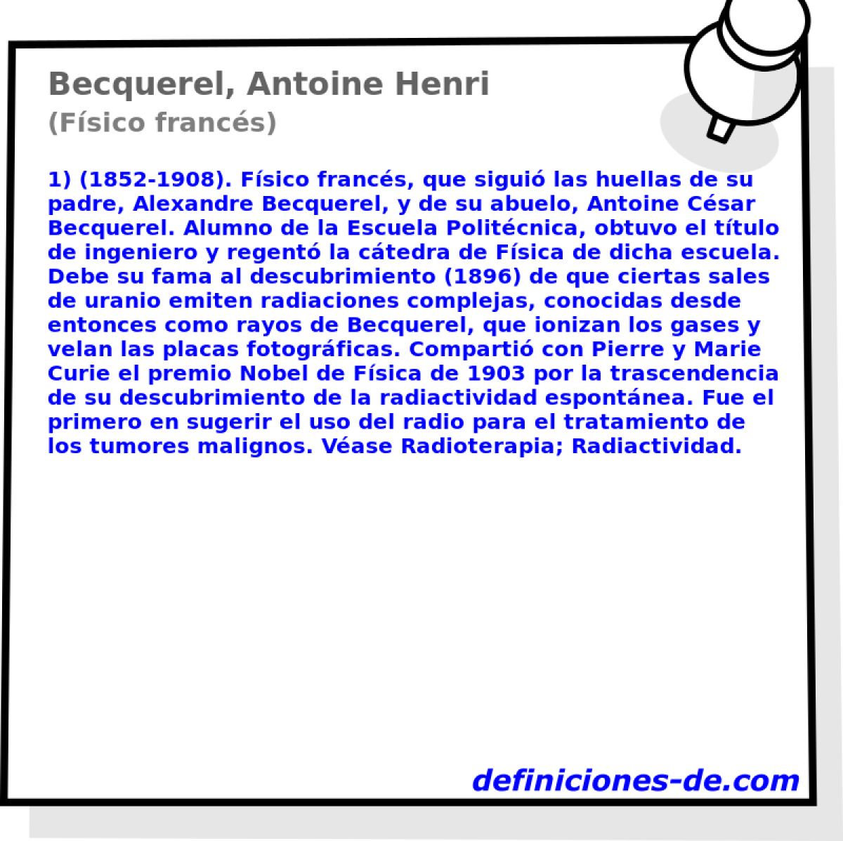 Becquerel, Antoine Henri (Fsico francs)