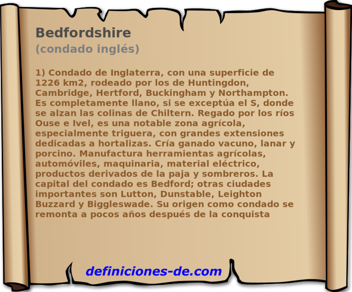 Bedfordshire (condado ingls)
