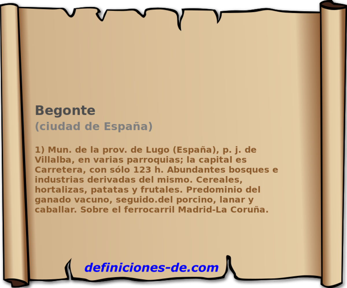 Begonte (ciudad de Espaa)