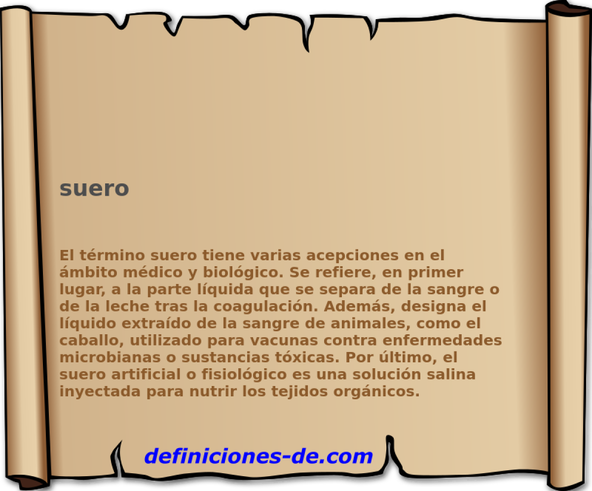 suero 