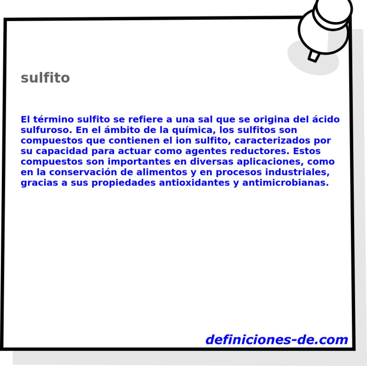 sulfito 