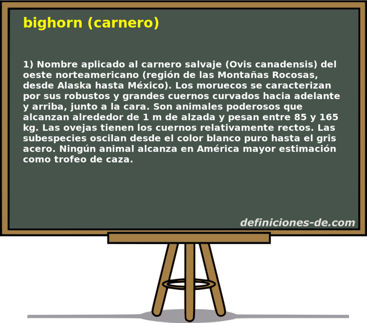 bighorn (carnero) 