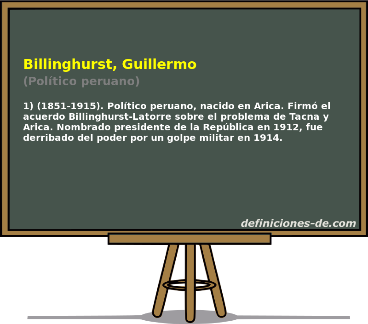 Billinghurst, Guillermo (Poltico peruano)