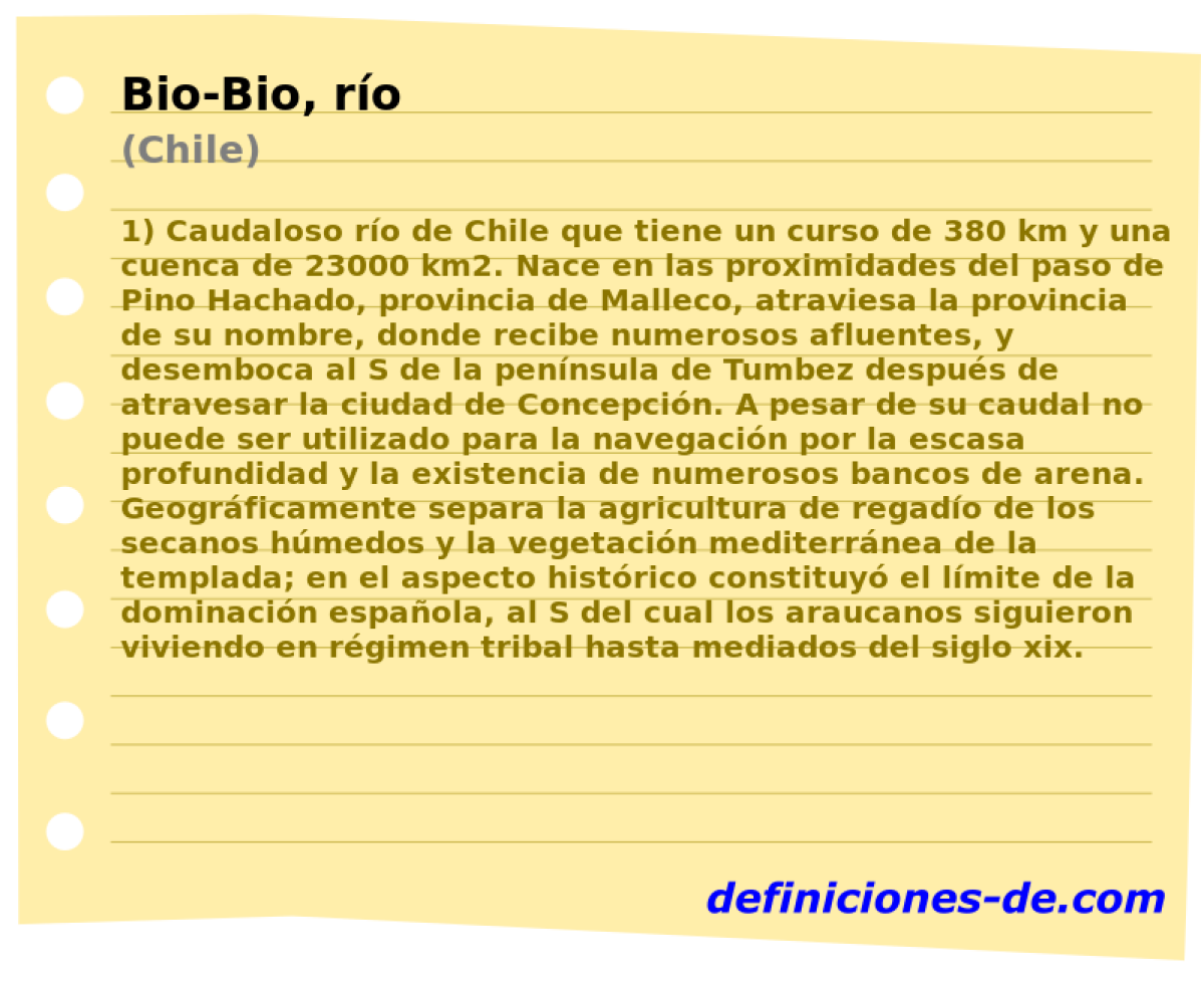 Bio-Bio, ro (Chile)