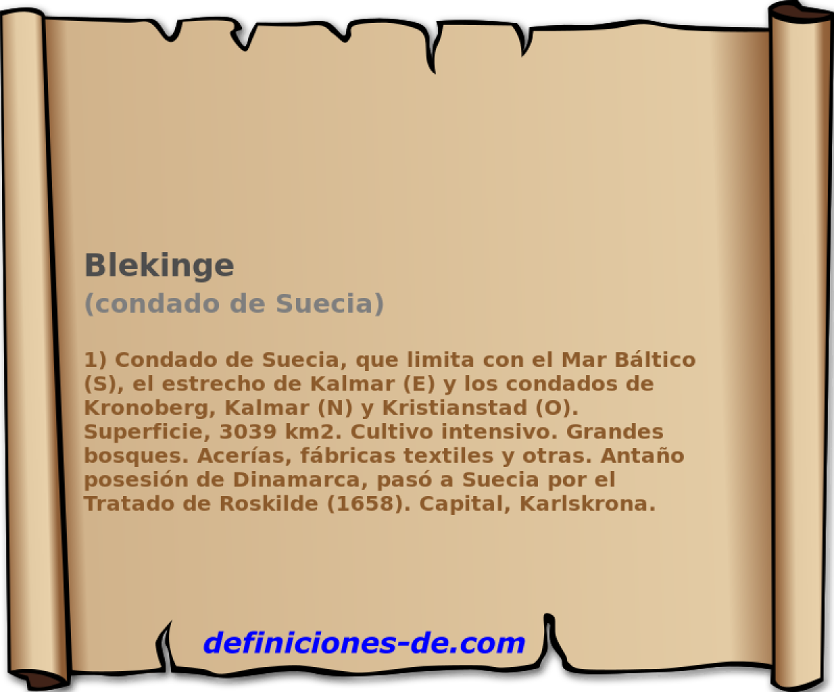 Blekinge (condado de Suecia)