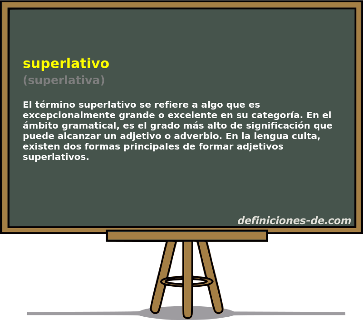 superlativo (superlativa)