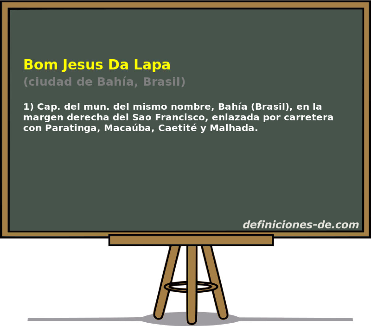 Bom Jesus Da Lapa (ciudad de Baha, Brasil)