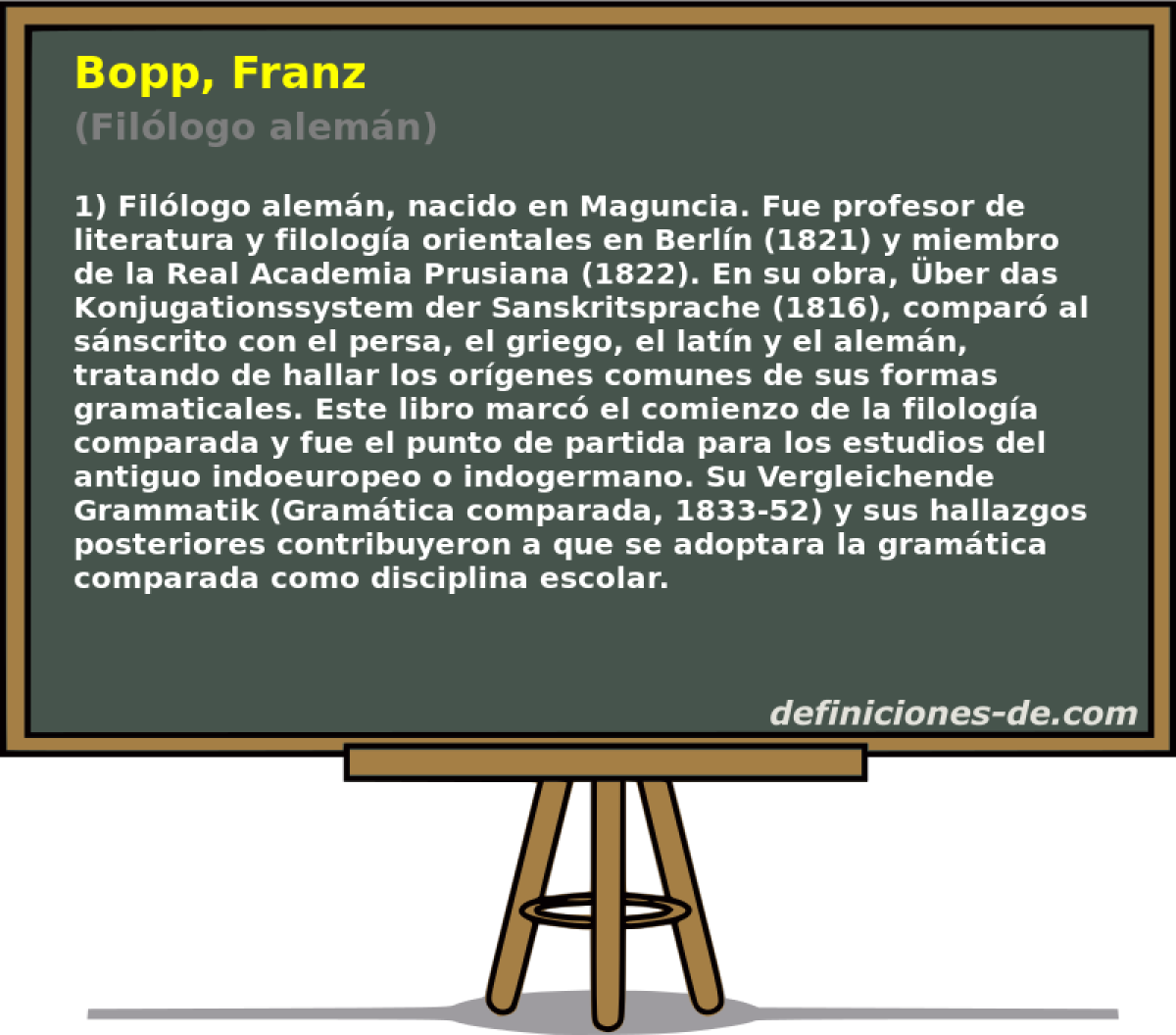 Bopp, Franz (Fillogo alemn)