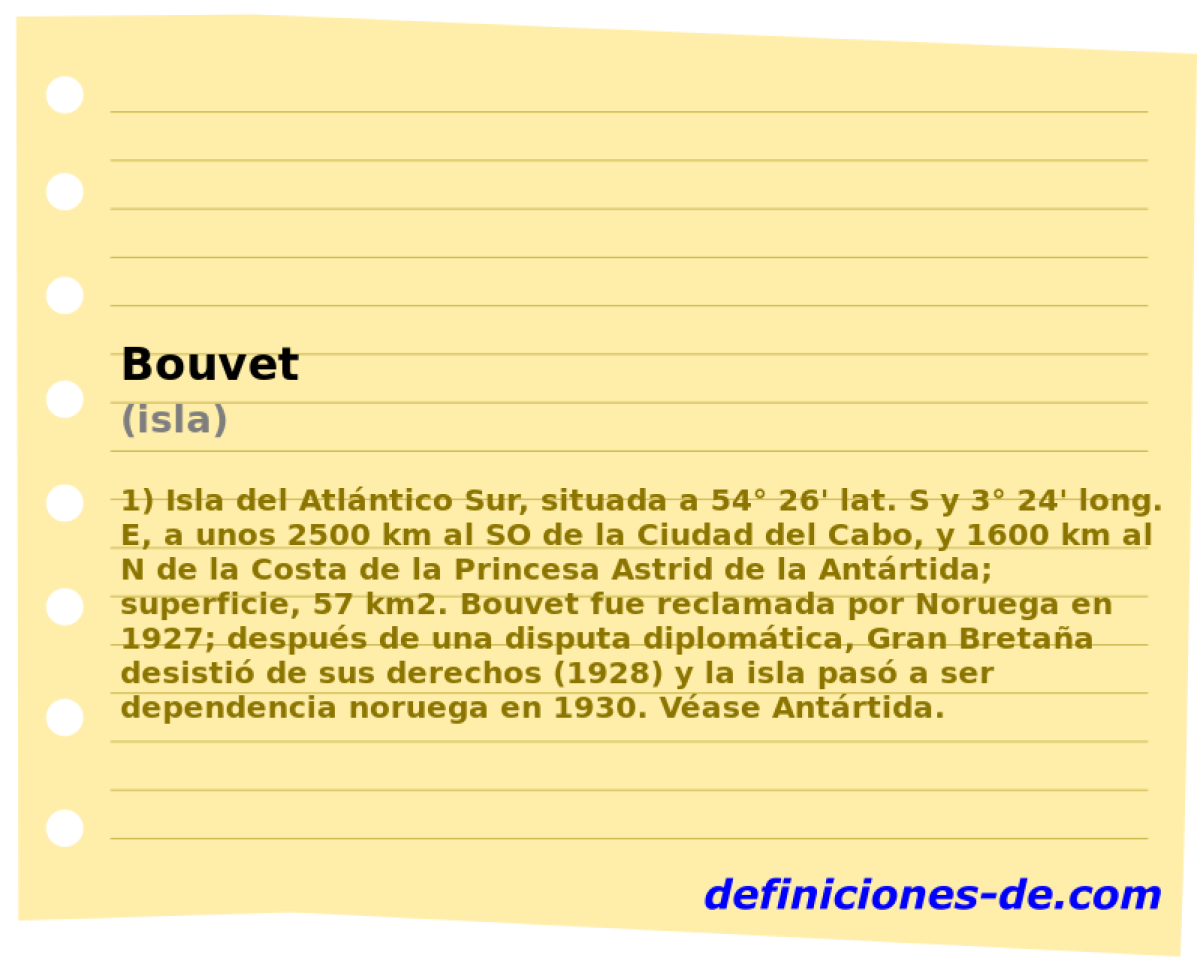 Bouvet (isla)