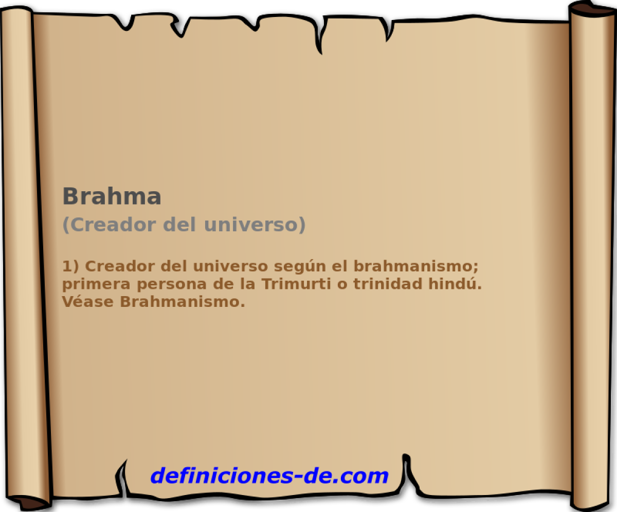 Brahma (Creador del universo)