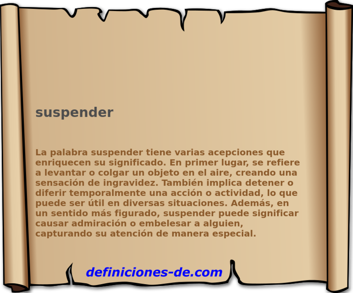 suspender 