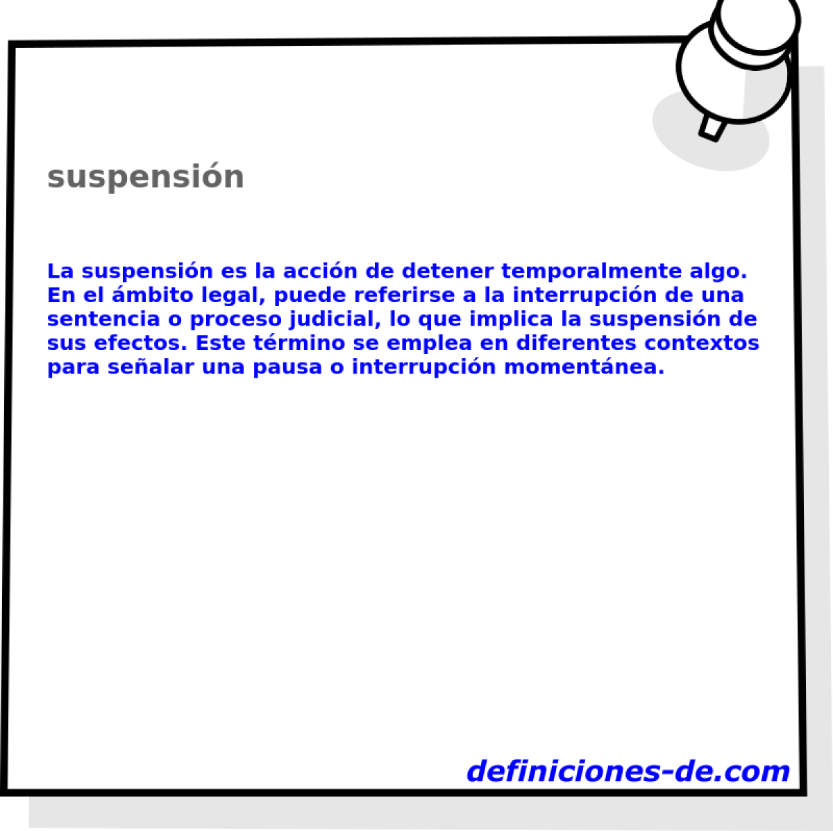 suspensin 