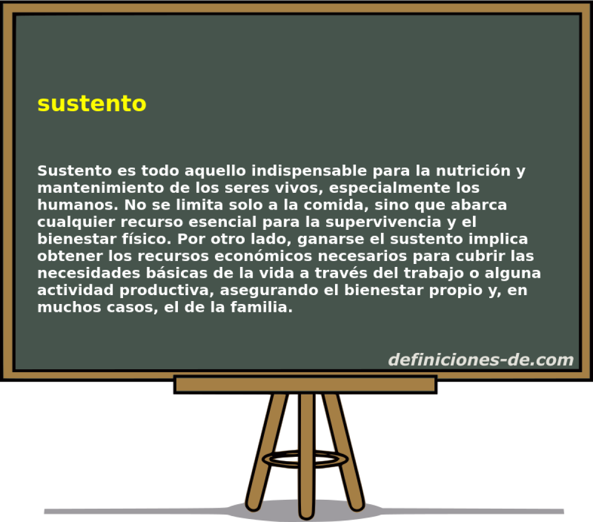 sustento 