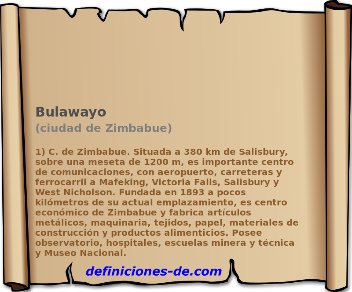 Bulawayo (ciudad de Zimbabue)