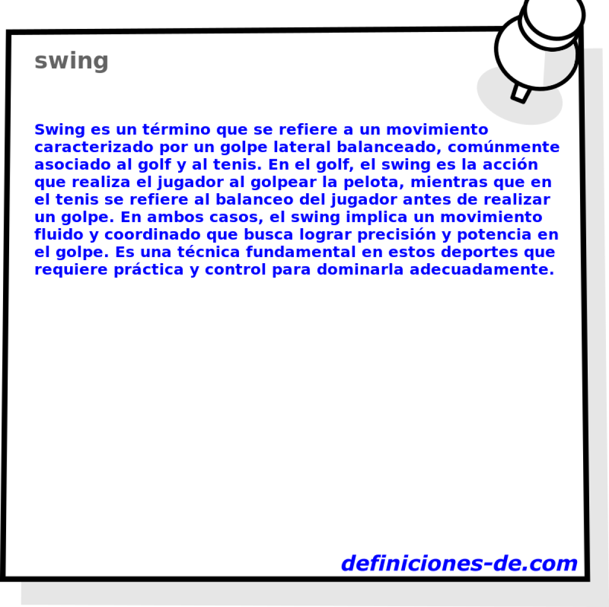 swing 