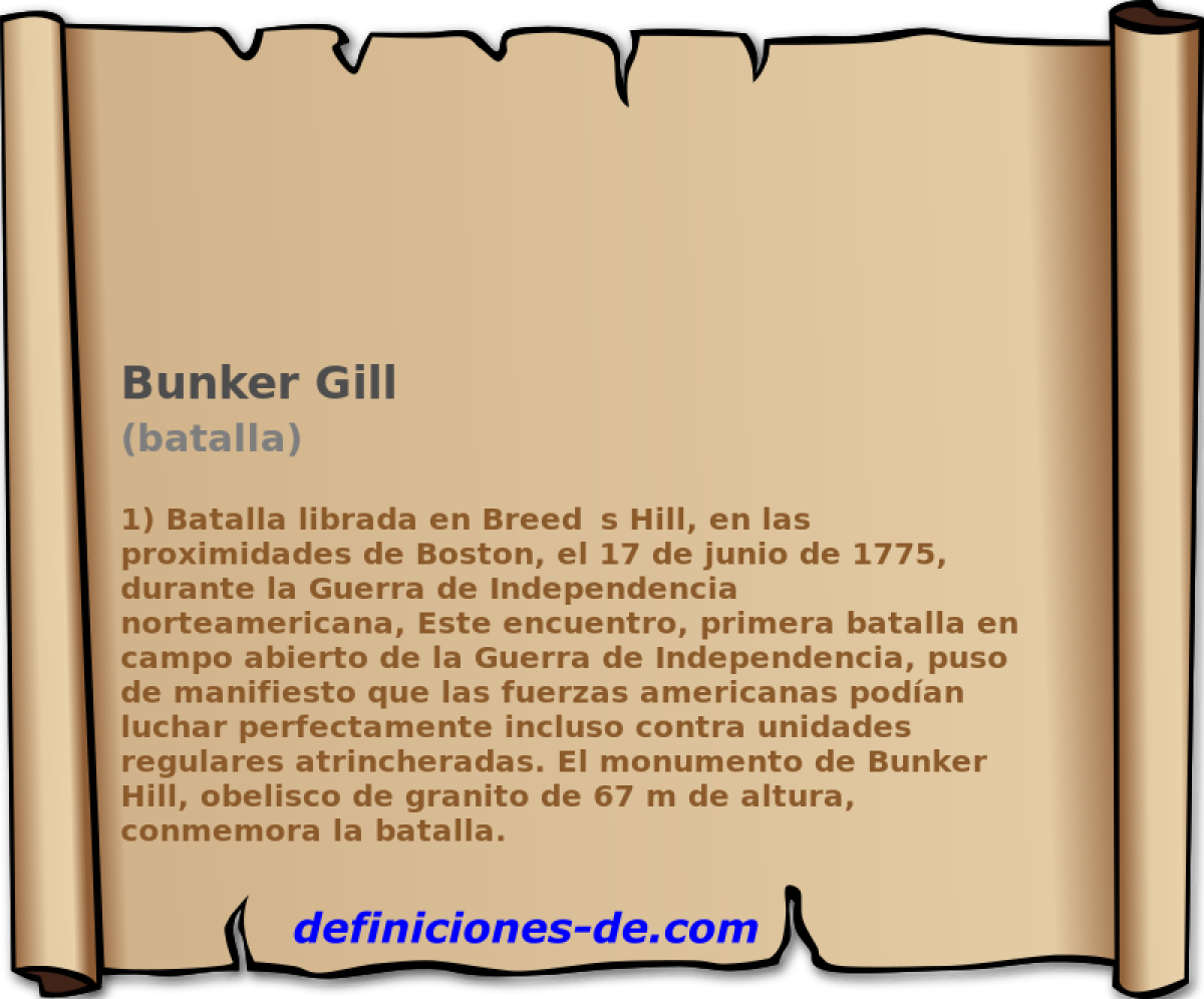 Bunker Gill (batalla)