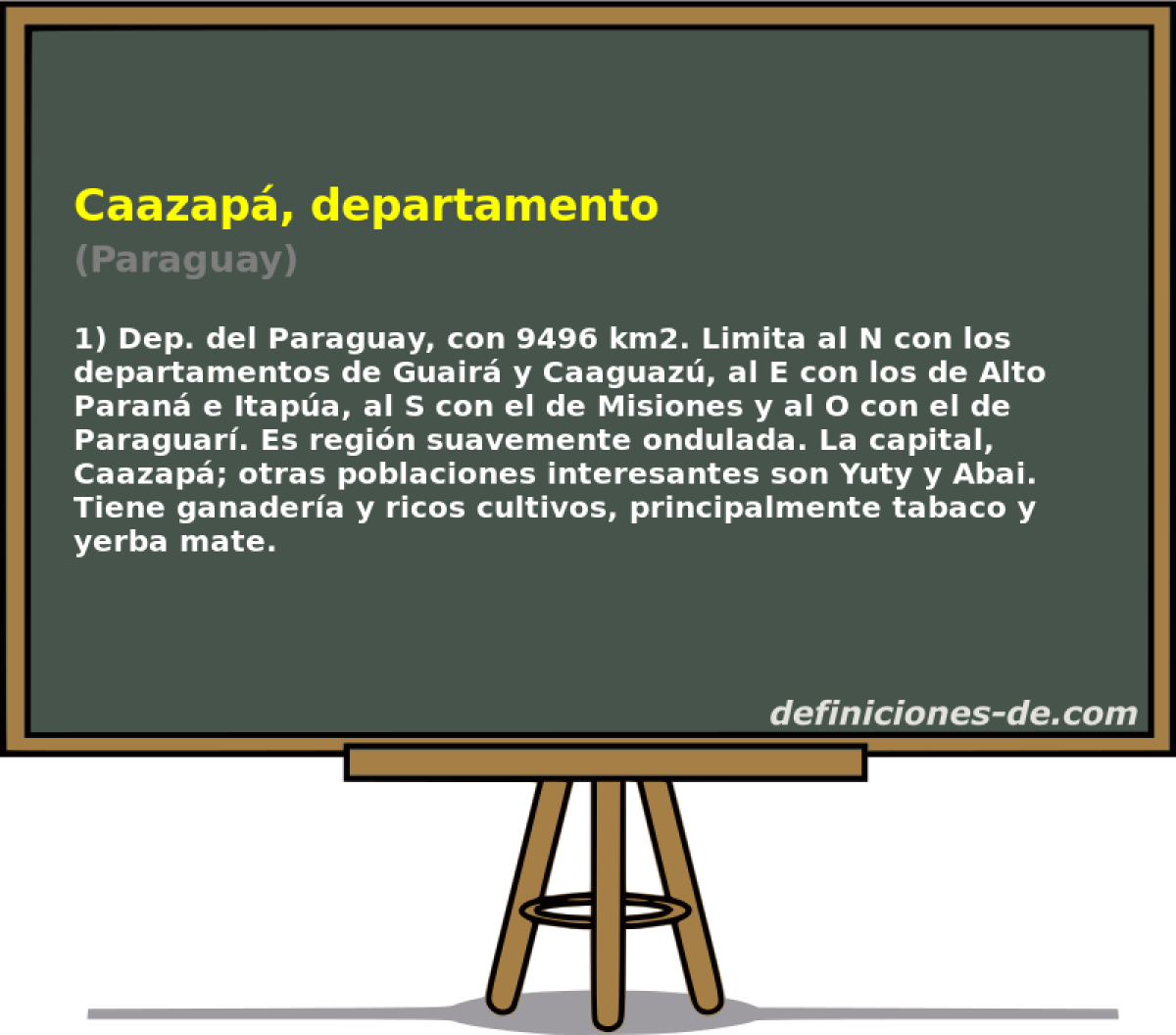 Caazap, departamento (Paraguay)
