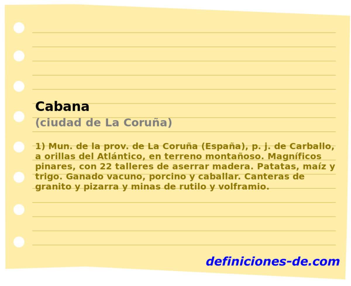 Cabana (ciudad de La Corua)