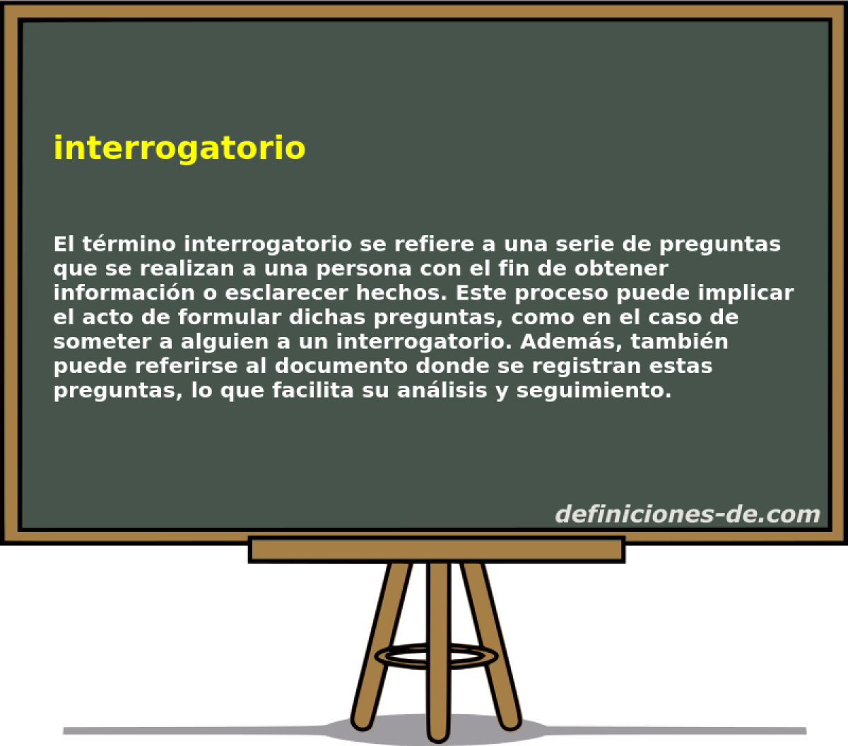 interrogatorio 